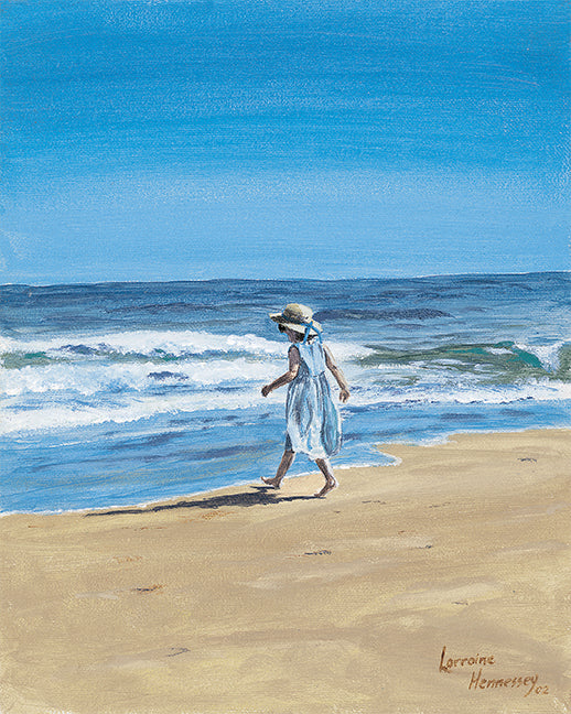 Testing The Waters: Canvas Print