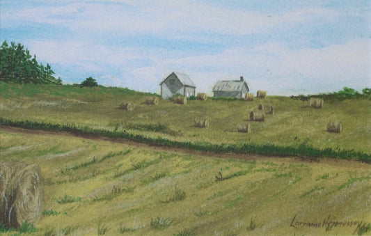 Autumn Farm: Fine Art Canvas Print Edition