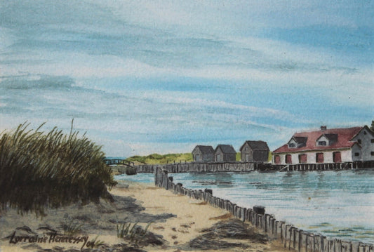 Cannery Wharf: Fine Art Canvas Print Edition