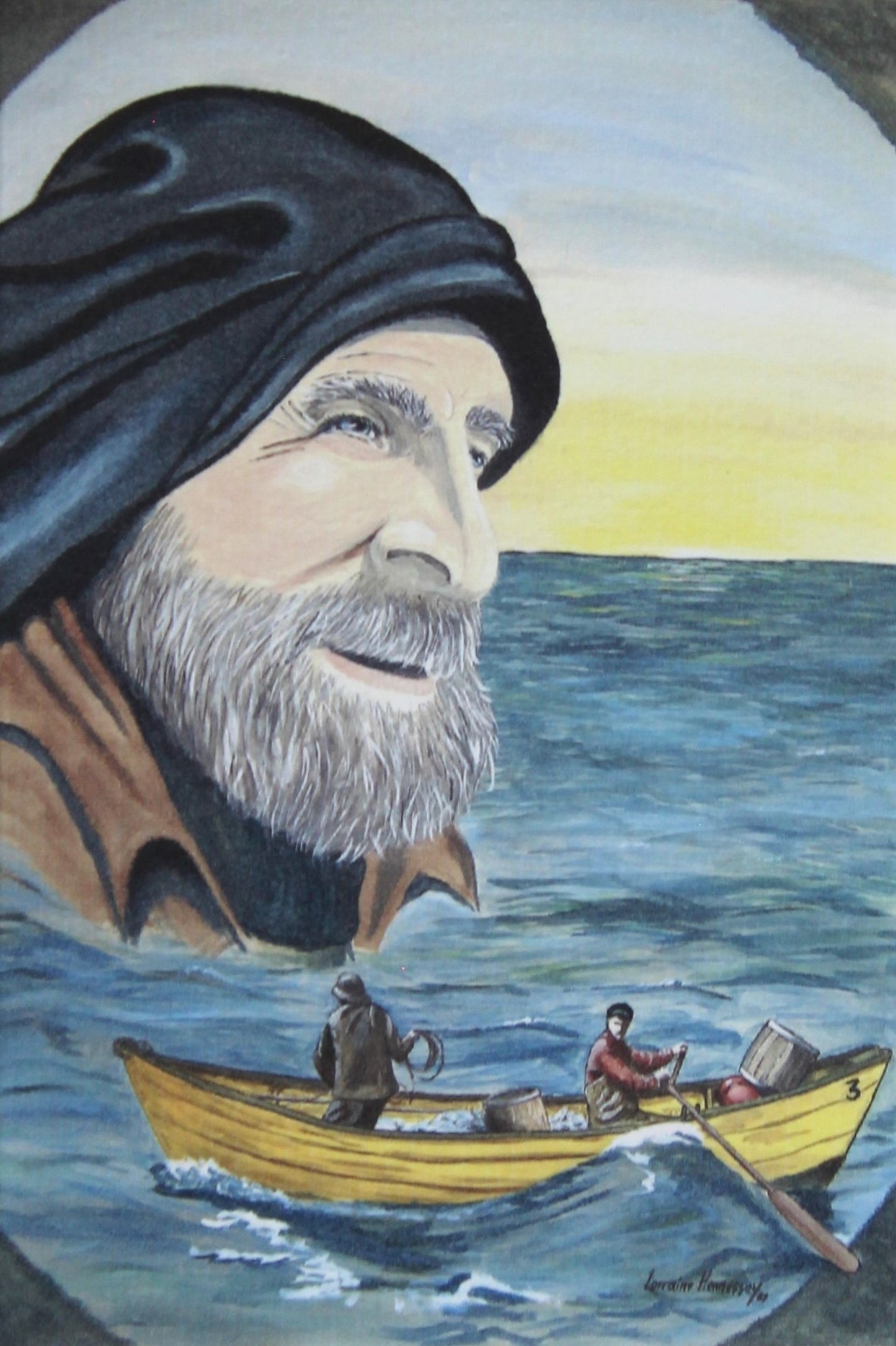 Fishermen in the Dory: Digital Download
