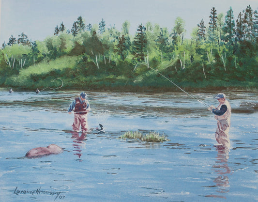 Fishing on the Miramichi