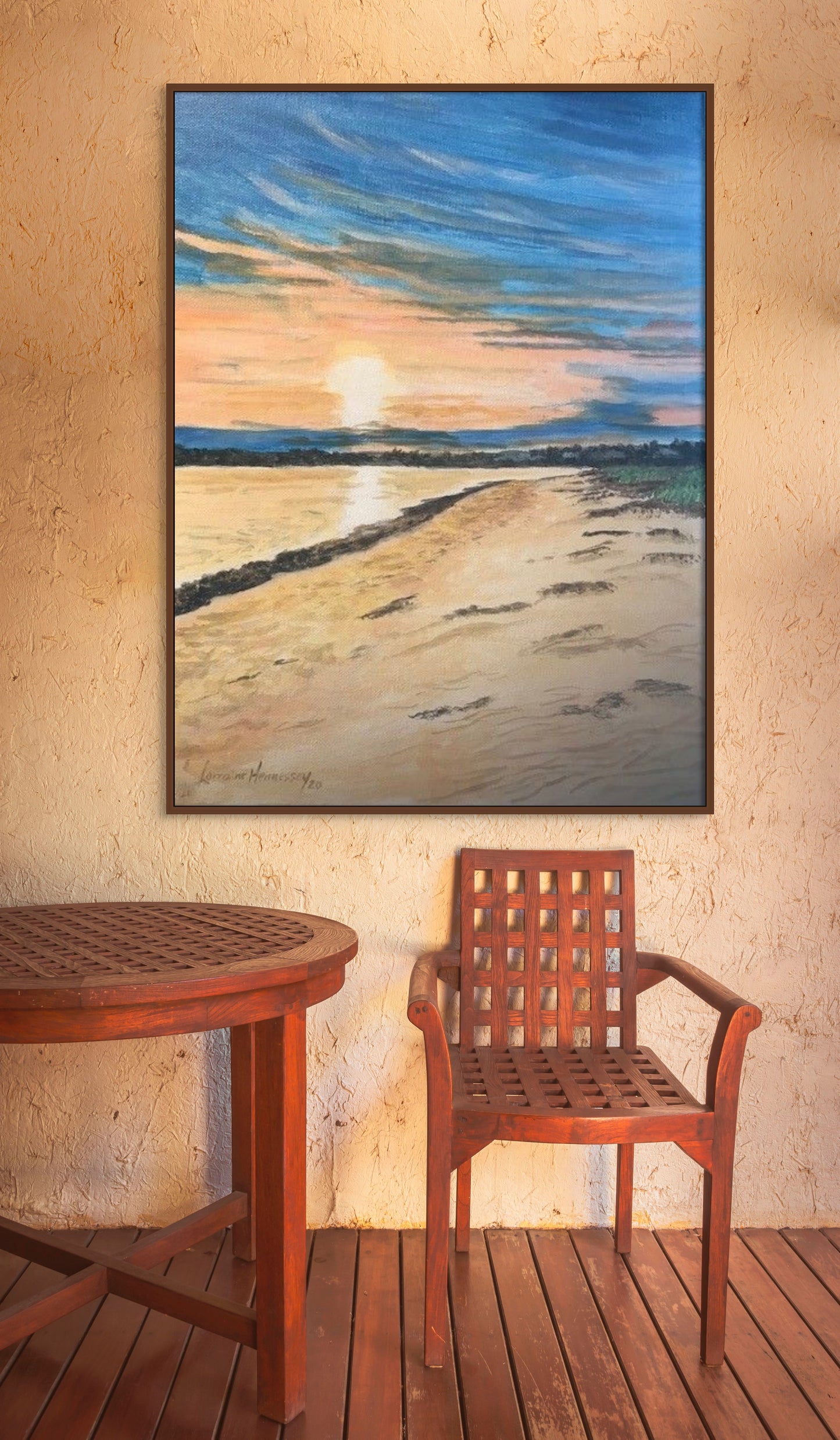 Sunset Souris Beach